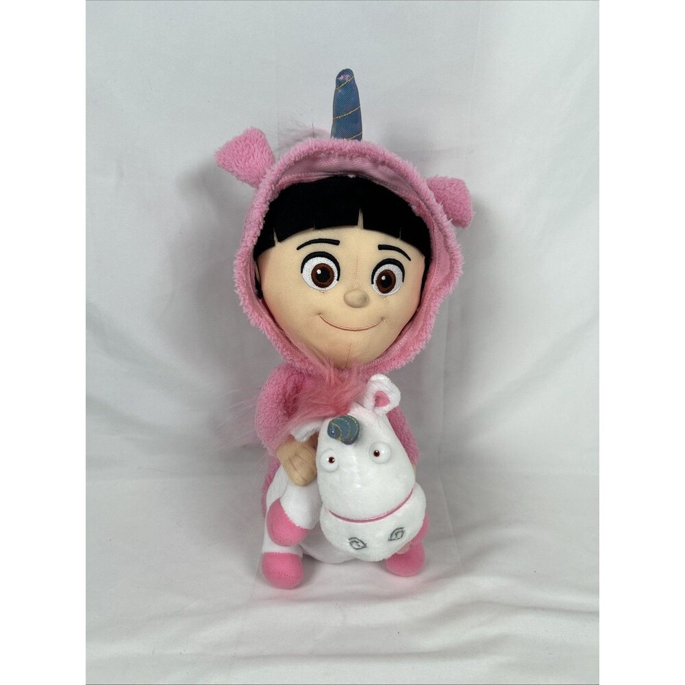 Agnes & Fluffy Unicorn 15” Plush Despicable Me Minion Mayhem Universal Studios